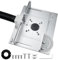 Kaelah Set of 3 Milling Table Insert Plates, Table Saw, Engraving Tool with Mitre Gauge, Aluminium Alloy, Silver, Wood Milling, Flip Board, Cutting Machine