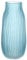 JAKY Global Grand Vase Moderne en Verre Bleu H-31cm Grand Vase nervuré pour Fleurs - Parfait pour la Maison, Le Bureau, Les centres de Table et Le Salon Vases en Verre pour Fleurs(Bleu 31cm)