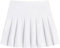 Arshiner Mädchen Röck Sportrock Weiß Tennisrock Golf Skorts Kinder Faltenrock mit Taschen Innenhose Lässig Plissee Rock Schuluniform Hosenrock 130/8-9 Jahre