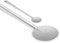 Vaello 110 Espumadera INOX Ø11,5 x 58 cm LA Valenciana, Acero Inoxidable, Plateado