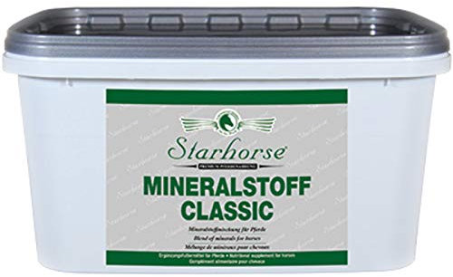 Starhorse Mineralstoff Classic Mineralstoffmischung für Pferde 3150 g Eimer