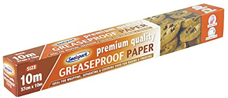 Sealapack premium quality Greaseproof Paper - 37centimeter wide x 10 metre long