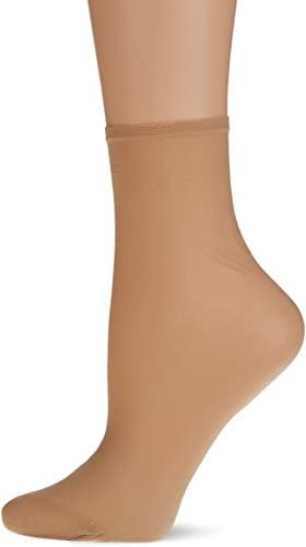 DIM Socquettes Femme Sublim Voile Brillant x2, Capri, Taille unique