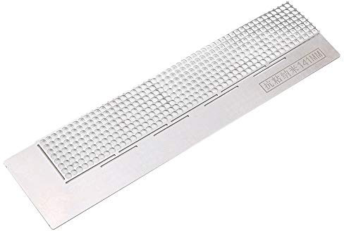 Handgemachtes Zubehör Diamond Painting Corrector Einreihiger Punkt DIY Lineal Punkt Diamant Lineal, Fix Tool Diamond(400 hole single row point drill rule)