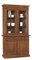 Mar.c.a. Design - Elegante Vitrine für Wohnzimmer, aus Pappelholz, mit 2 Türen – Made in Italy – Maße 105 x 42 x 205 cm