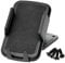 HR GRIP Universal Smartphone Handy Auto Sockelhalter Halterung zum Schrauben anschrauben, 408-1536, Black