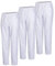 MISEMIYA - Packung 3 Stück - Unisex SANITÄRHOSE - MEDIZINISCHE Uniformen SANITÄR Uniformen Arbeitshose - Ref. 8312 * 3 Stück - X-Large, Weiß 21
