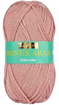Sirdar Hayfield Bonus Aran, filato rosa antico (573), 100 g