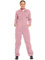 Tough Work Damen Langarm Boiler Suit - Knitterfester Arbeitsoverall mit mehreren Taschen - Sicherheitsoverall Schutzanzug - Regular Workwear Apparel (Rosa), rose, 60