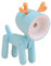 USMEI Mini Nachtlicht, Cute led hund nachtlicht, kreative Cartoon Haustier Hund und Hirsch Faltbare Kleine Tischlampe mit Handyhalter, Kawaii Raumdekor Tier Kleinkind nachttischlampe
