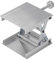 Labor Hebebühne (90 X 90 Mm), Mini Labor Hebebühne, Tischhebebühne, 66 Lb Labor Hebebühne Aus Aluminiumlegierung für Verschiedene Ebenen, Messwerkzeuge(Silber)