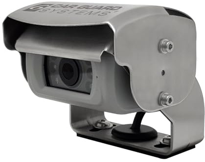 CARGUARD Systems RAV-M - Cámara de visión trasera Full HD (1080p, para monitores AHD y Full HD, 130°, plata, 9-32 V, PAL)