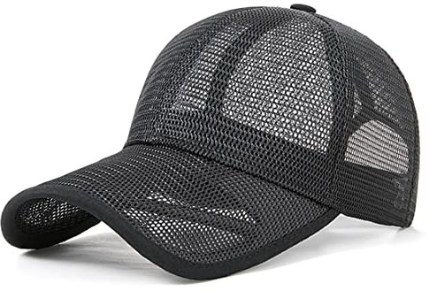 YAMEE Sommermütze Herren Damen Baseball Cap,Sommercap Unisex Mesh Basecap Sonnenschutz Kappe,Baseballmütze Atmungsaktives Sporthut für Herren und Damen