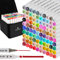 mancola 100 Farben Marker Stifte Set, Alkohol Markers für Illustration, Architektur, Design, Anime, Manga, für Kinder, Studenten, Künstler MA-MK100