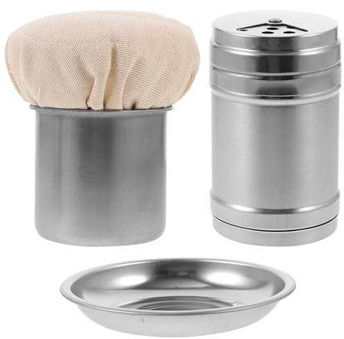UPKOCH 1 Ensemble Applicateur D'huile De Crêpe Brosse À Huile De Crêpe Ensemble D'accessoires De Grillage Outil D'étalement De Crêpes Avec Pot D'assaisonnement Et Plateau Pour Outil De
