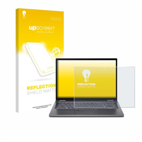 upscreen Schutzfolie für Acer Aspire 5 Spin 14 | Entspiegelter Displayschutz Made in Germany Anti-Reflex Displayschutz-Folie Matt Anti-Fingerprint