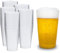 silverkitchen 50x Partybecher 0,4L - Wiederverwendbare Trinkbecher 400ml Plastikbecher aus PP Mehrwegtrinkgläser Made In Germany