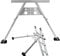 Les-Theresa Ladder Stabilizer, Ladder Standoff Adjustable Roof Ladder Heavy Duty Steel Extension Ladder Standoff for Roof, Stable Wall Standoff Safe Ladder Accessories for Home Daily Use