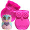 HGSHUO Silikonformen Eule Backform Kuchenform Silikon Form 3D Kuchenbackform Mousse Schokoladenformen Motivbackformen Gelee Dessert Soap Geburtstag Silvester Weihnachten