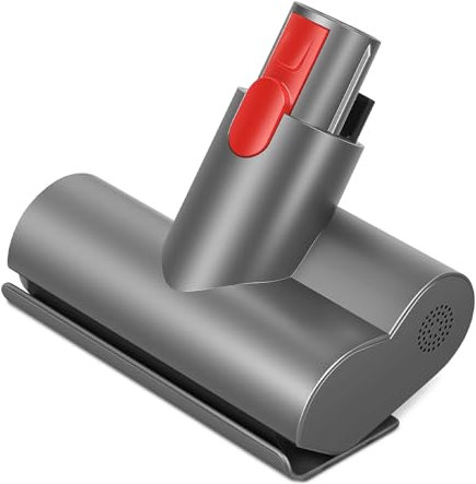 RUKHOOL Mini Cepillo Motorizado para Dyson V15 V11 V10 V8 V7 Mini Escoba Accesorios para Limpieza de Colchon Cama Tapete Tapiceria Escadas Mini Boquilla Turbina Recambio para Automóvel e Escaleras