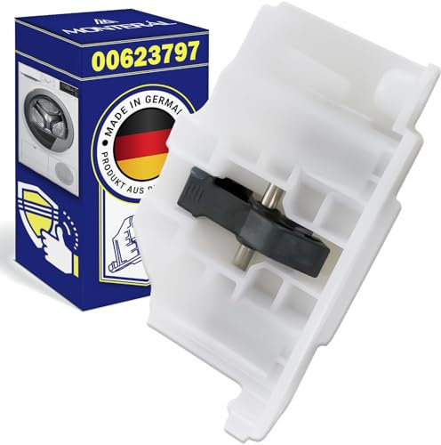 Door Lock of the Tumble Dryer with the Original Code 00623797 623797 for Bosch for Siemens Logixx Avantixx EcoLogixx Maxx iQ300 iQ500 iQ700 iQ800 - MADE IN GERMANY - Warranty 10 Years – MONTERAL