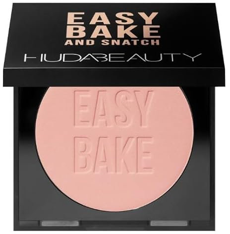 HUDA BEAUTY Original | Easy Bake And Snatch | Highlighter & Fixierpuder | 8,5 Gramm | Farbe (CERRY BLOSSOM CAKE, 8,50 g (1 Stück)