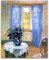 LZ6J8C9 Interieur mit Clematis von Ancher – Reproduktionen berühmter Leinwand gemälde – berühmter Leinwanddruck – Wanddekoration, Bilder für Wohnzimmer, 98 x 70 cm, rahmenlos