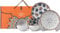 AmiCera Service de table - Assiettes et bols - Motif géométrique symétrique - Service de table - Service de table - 20 cm - Assiettes plates pour 2 et bols à céréales de 300 ml pour 4 personnes