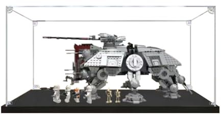 Acryl Transparenter Staubdicht Vitrine 3mm, Große Display Boxen für Lego Rokr Roilfe Bilibili POP Mart Modell Puppen (1, 50x30x25cm)