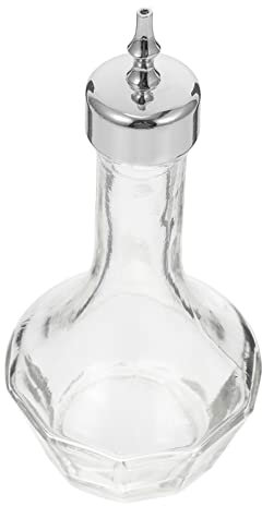 BESPORTBLE Cocktail Maker's Essential Glass Bitters Bottle Drink Shaker Bartending Tool for Wine Mixing