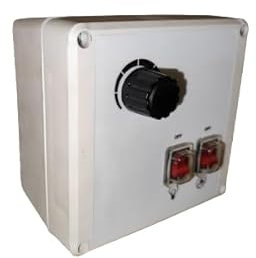 Variateur de Vitesse Électronique pour Hotte Professionnelle – Commande Contrôle Moteur 5A 6A 7A 9A – Avec ou Sans Coup de Poing (Variateur Electornique Mono 9A Voyant)