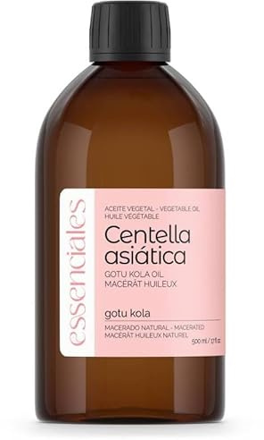 ACEITE DE CENTELLA ASIÁTICA Natural | Macerado de Gotu Kola | Regenerador Cutáneo, Antiestrías, Hidratante y Reafirmante | Uso Facial y Corporal