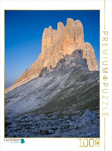 CALVENDO Puzzle DREI Zinnen Ostseite beim Sonnenaufgang | 1000 Teile Lege-Größe 48 x 64 cm Foto-Puzzle für glückliche Stunden