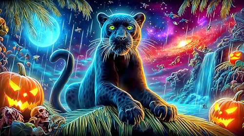 schwarz Puzzles 1000 Teile Schwer Spielzeug Lernspiel Impossible Herausforderungsspielzeug für Erwachsene und Kinder ab 12 Jahren 75x50cm/1000pcs
