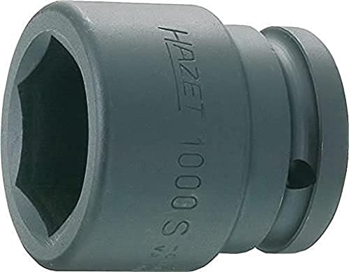 HAZET Kraft-Steckschlüsseleinsatz 1000S-30, 3/4 Zoll (20 mm) Vierkant | 3/4 Zoll (20 mm) Vierkant hohl, Antrieb 3/4 Zoll (20 mm) Vierkant hohl, Abtrieb Außenprofil Sechskant, phosphatiert, geölt