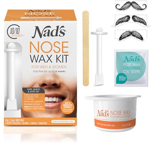 Nads Cire d'épilation du nez pour homme et femme 45 g
