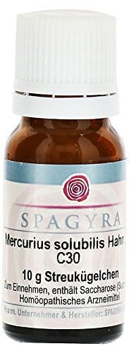 Mercurius Solubilis Hahnemanni C 30 Globuli