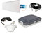 GSM + EGSM Repeater Verstärker Handy Signalverstärker für D-Netz und E-Netz - Telefonie Verstärkung (bis zu 1200 m²) T-Mobile D1 / Vodafone D2 / E-Netz / O2 + Außen- und Innenantenne + Montagezubehör