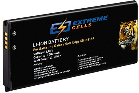 Extremecells Akku passend für Samsung Galaxy Note Edge 4G SM-N915 SM-N9150 Accu Batterie