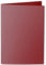 ARTOZ 25x DIN A5 Faltkarten - Weinrot (Rot) gerippt 148 x 210 mm Klappkarten hochdoppelt - Blanko Doppelkarte mit 220 g/m² edle Egoutteur-Rippung