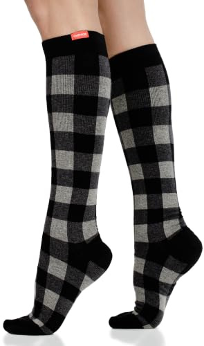 VIM & VIGR 20-30 mmHg Medical Grade Compression Socks for Women & Men | Cotton compression socks 15-20 mmHg for women & men. Everyday cotton compression socks perfect for travel & flying.