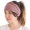 CHARM Baumwolle Haarband Stirnband Bandana Unisex -Weich Breites Chemo Headband Japanisch Rosa