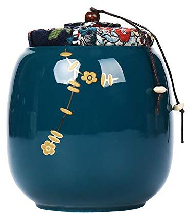 Jingyun Céramique Japonaise Boîte De Thé Traditionnelle Caddy À Thé Maison Ornement D10