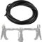 Bike Gear Cable Housing, 4mm Bicycle Shifter Cable Housing, Bike Brake Cable Housing Universal Gear Cable Outer Casing Replacement for Road Bike Mountain Bike(Black)