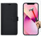 KP TECHNOLOGY iPhone 13 Mini Case, iPhone 13 Mini Leather Case, iPhone 13 Mini Book Flip Leather Wallet Cover with Tempered Glass Screen Protector for iPhone 13 Mini (BLACK)