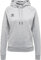 hummel Damen Hmlmove gitter bomuld hættetrøje kvinde Hooded Sweatshirt, Grey Melange, XS EU