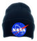 Aeisage Herren Winter Beanie Mütze Schwarz Watch Cap mit NASA Patch, Schwarz, MEDIUM