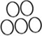 5 stücke Fahrrad Tretlager Dichtung Fahrrad Kurbelgarnitur Unterlegscheibe Aluminiumlegierung Spacer, 30MM T2MM