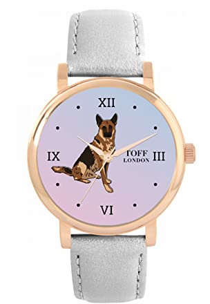 Toff London Deutscher Schäferhund Uhr