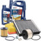 ATEC Germany Inspektionspaket Filterset mit 1x Ölfilter, 1x Kraftstofffilter, 1x Luftfilter, 1x Innenraumfilter (Aktivkohle), 1x Motoröl 5W-30 6 l, Kompatibel mit FORD GALAXY II (WA6), S-MAX (WA6)
